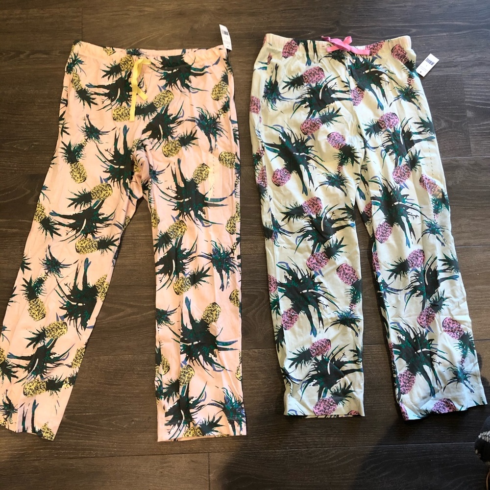 Cute Tropical Pajama Pants